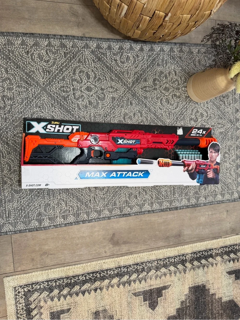 New Zuru X-Shot Max Attack Foam Dart Gun